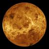 Venus - Computer Simulated Global View Centered at 180 Degrees East Longitude