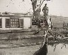 Women on a canal boat