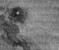 Venus - Possible Remnants of a Meteoroid in Lakshmi Region