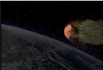 This animation shows the return capsule separating from the Stardust 
spacecraft