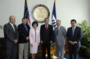 Secretary Gutierrez with members of the U.S. Traveal and Tourism Advisory Board