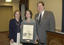 Environmental Law Institute President Leslie Carothers, Conservation and Restoration Award Winner, Catherine Macdonald, The Nature Conservancy of Oregon and William T. Hogarth, Ph.D., Assistant Administrator for Fisheries, NOAA