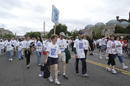 NOAA Walkers stride during the Race for the Cure