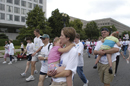 NOAA Walkers stride during the Race for the Cure