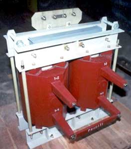 Figure 1. Grounding transformer - front view