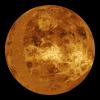 Venus - Computer Simulated Global View Centered at 90 Degrees East Longitude
