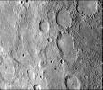 Curved Lobate Scarp on Crater Floor