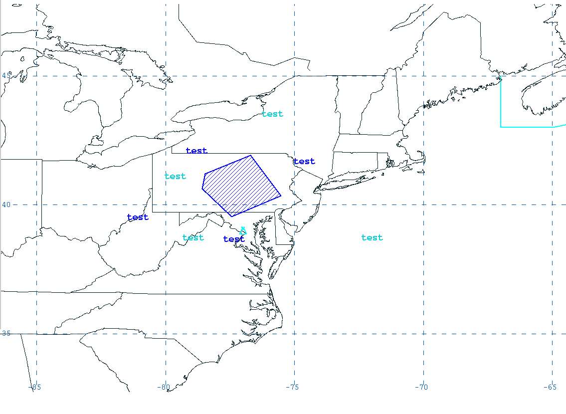 Graphic Map Depicting Ash