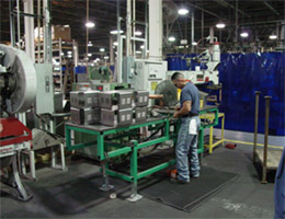 DeBourgh manufacturing shop floor