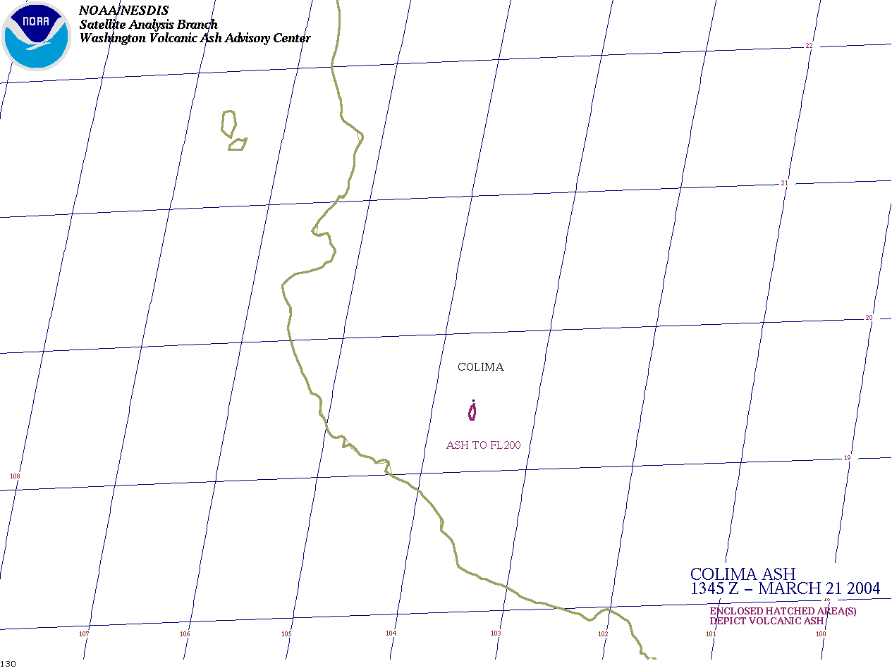 Graphic Map Depicting Ash