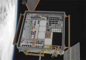 Materials on the International Space Station Experiment-4, or MISSE-4