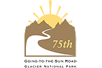 Going-to-the-Sun Road 75th Anniversary Logo
