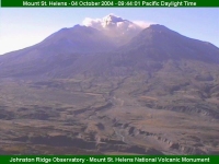 Mount St. Helens Eruption - October 4, 2004