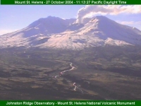 Mount St. Helens Eruption - October 27, 2004 Steam Event