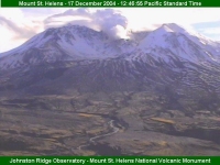 Mount St. Helens Eruption - December 17, 2004