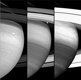 Three Views of Saturn (Animation)