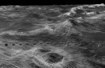 Three-dimensional perspective views of Venusian Terrains composed of reduced resolution left-looking synthetic-aperture radar images merged with altimetry data from the Magellan spacecraft.