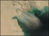 Thumbnail of Dust Plumes over the Persian Gulf