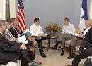 Secy. Gutierrez meets with Minister Irving Guerro