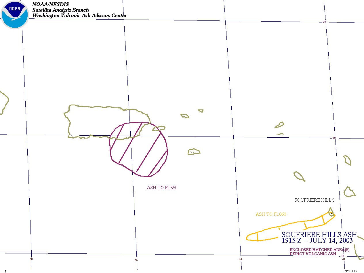 Graphic Map Depicting Ash