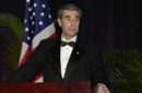 Carlos M. Gutierrez,  Secretary of Commerce presents opening remarks at the black-tie gala t honoring the 2003 National Medal of Science and Technology  Laureates