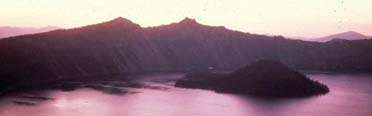 Crater Lake sunset