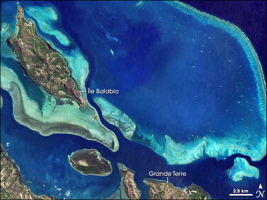 Lagoons and Reefs of New Caledonia