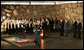 President George W. Bush visits the Hall of Remembrance Friday, Jan. 11, 2008, at Yad Vashem, the Holocaust Museum, in Jerusalem. White House photo by Chris Greenberg