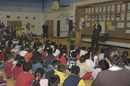 Secretary Gutierrez speaks to the kids of Annandale Terrace Elementary School, Annandale Virginia