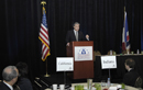 Secretary Carlos M. Gutierrez speaks to the American Hotel and Lodging Association