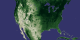 North America NDVI Average August