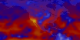 The American Southwest in OLR data during a heatwave - May 9, 2001.