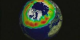 Energetic particle flux over the arctic as measured by PEM on 11-9-91