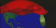 An animation of a three-dimensional isosurface of global methane in the atmosphere evolving over time, from a global data assimilation model.  The globe of the Earth starts out opaque, then becomes transparent in order to more clearly see the structure of the isosurface.  The isosurface exhibits wave breaking in the southern hemisphere.