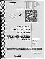 Photographic Evaluation Report, Mission 1106, and Report on Photo Interpretability of SO-121, 1969