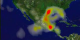 Aerosol concentrations over the United States and Mexico on May 9, 1998, from Earth Probe TOMS