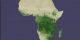 Seasonally averaged NDVI for Africa