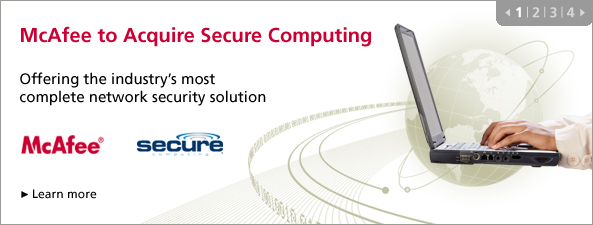 McAfee Acquire Secure Computing