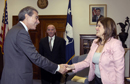 Secretary Gutierrez greets Peru Minister of Foreign Trade and Tourism