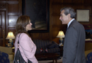 Secretary Gutierrez greets Peru Minister of Foreign Trade and Tourism Araoz
