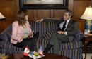 Secretary Gutierrez meets with Peru Minister of Foreign Trade and Tourism Araoz