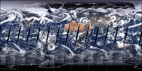 First Complete Day from MODIS