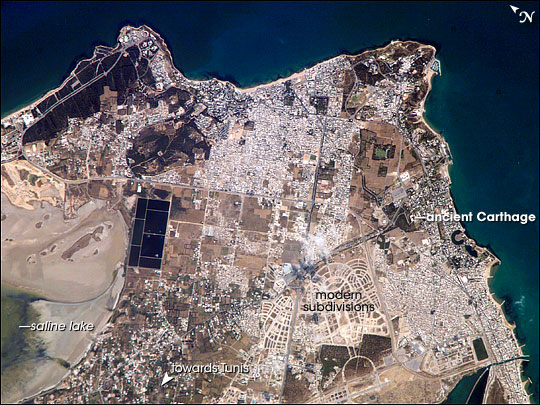 Site of Carthage, Tunisia