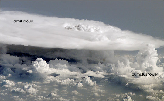 Cumulonimbus Cloud over Africa