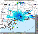 Latest South Alabama Radar Image, click for larger image.