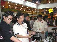 Philippine Visitors to USA Pavilion