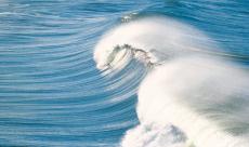 Fotografía de olas del mar
