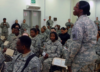 Troops in Iraq Celebrate African-American Contributions 