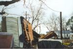 Mobile home destroyed