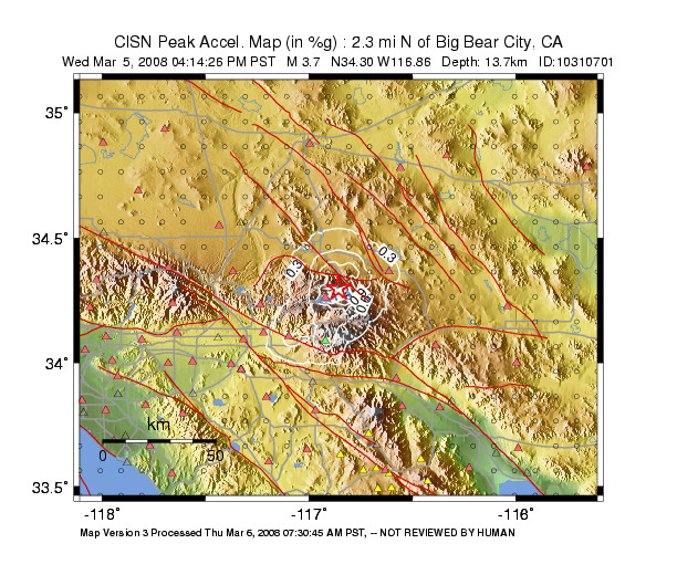 Peak Ground Acceleration Image